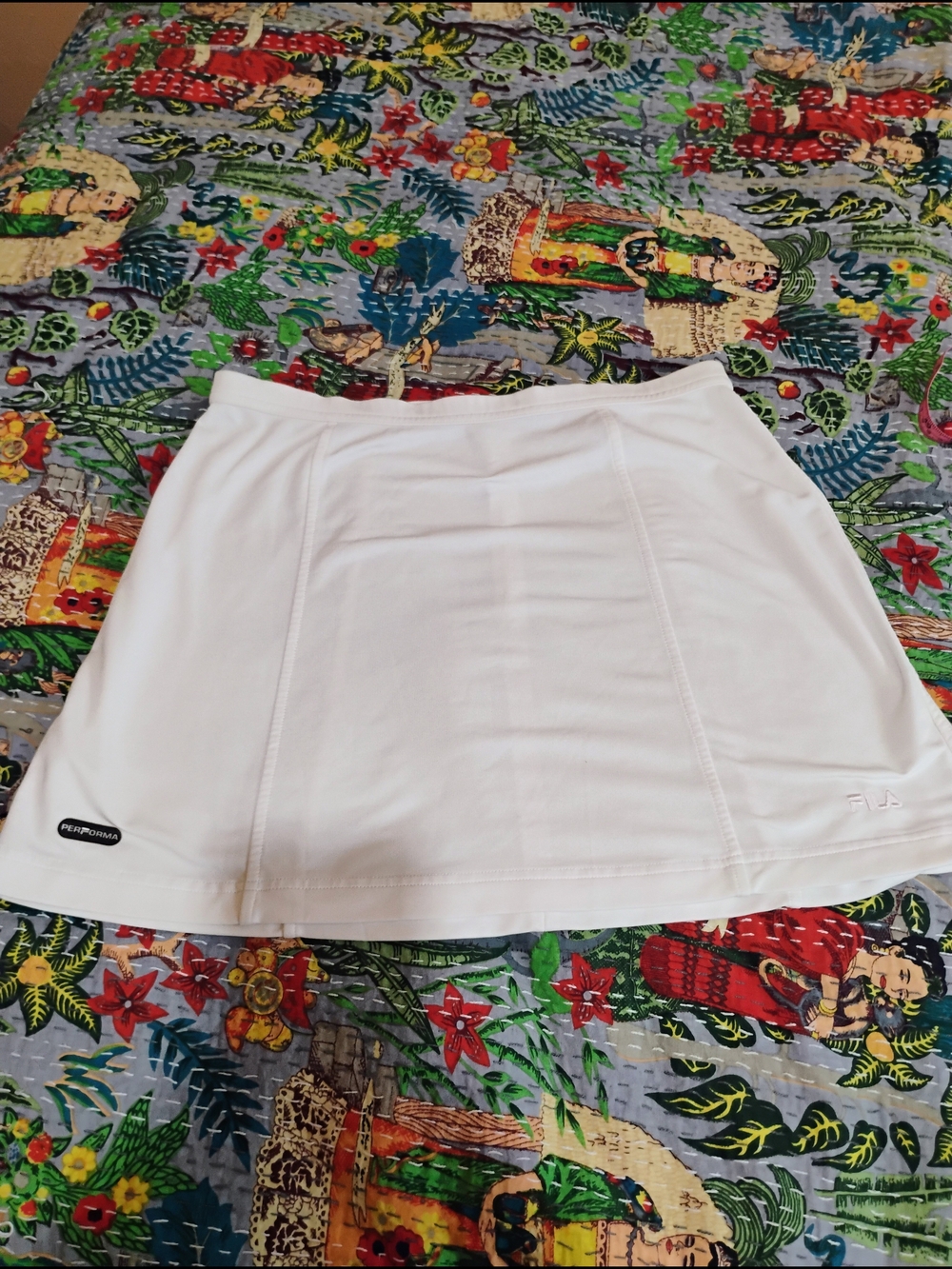 Fila White Women's Athletic Skirt